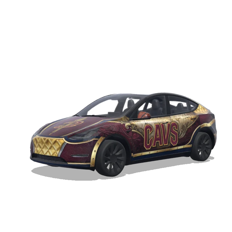 Tesla Model Y custom wrap design