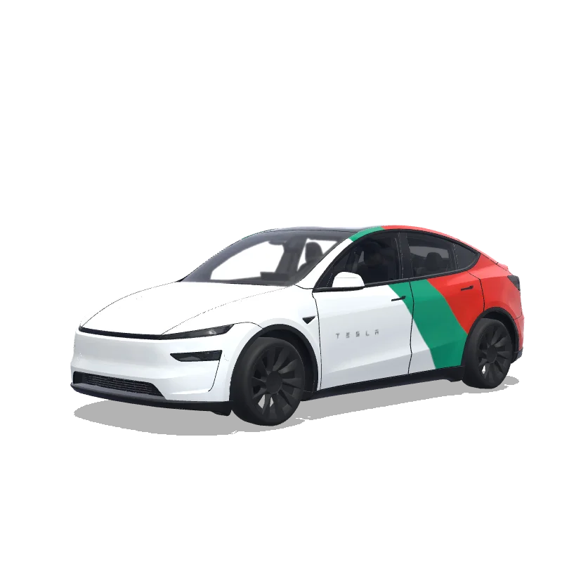 Bulgarian_Stripes - Tesla Model Y (2025+ Premium) wrap