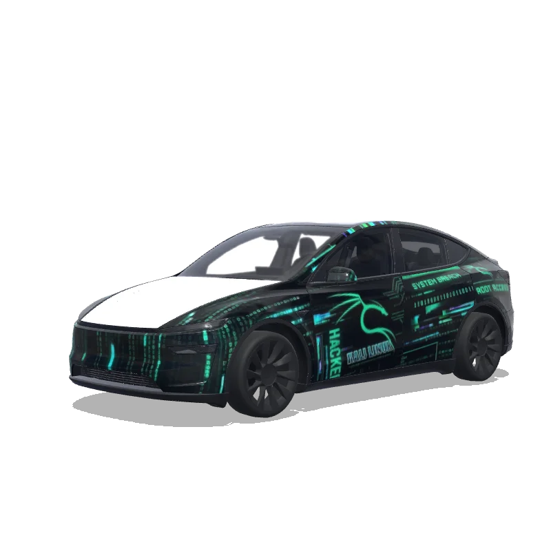 Tesla Model Y (2025+ Premium) custom wrap design
