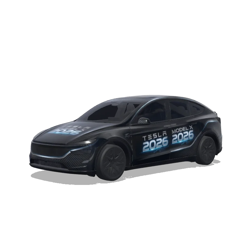 Tesla Model Y L custom wrap design