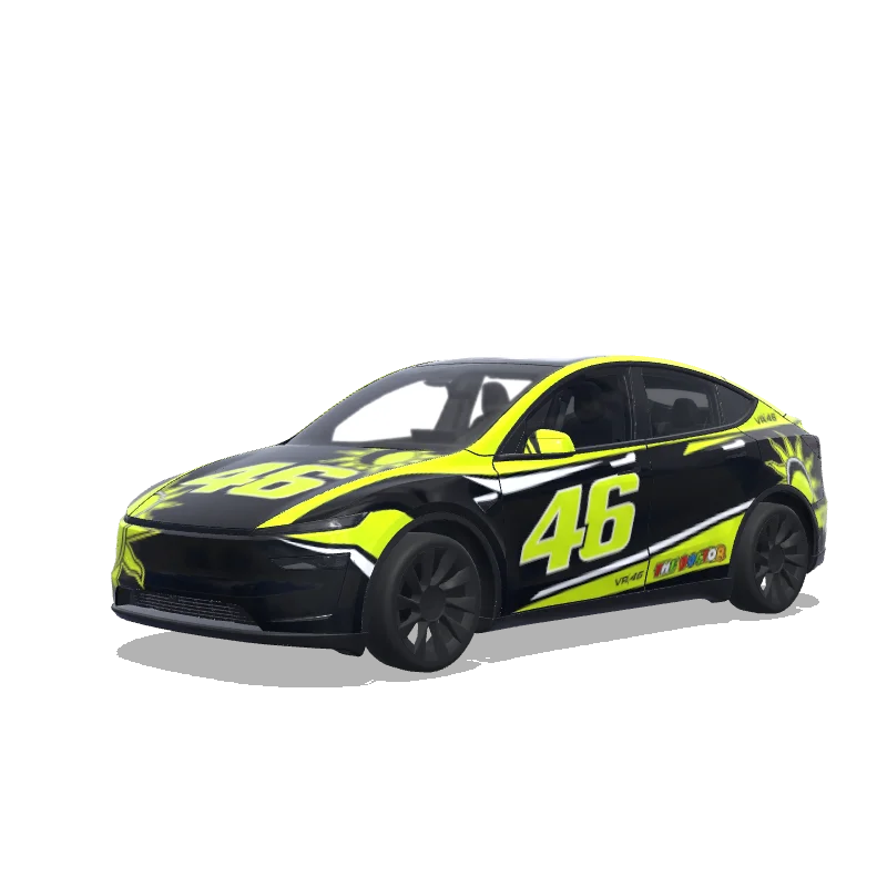 Tesla Model Y (2025+ Premium) custom wrap design