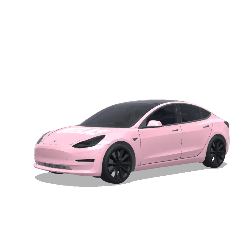 Tesla Model 3 custom wrap design