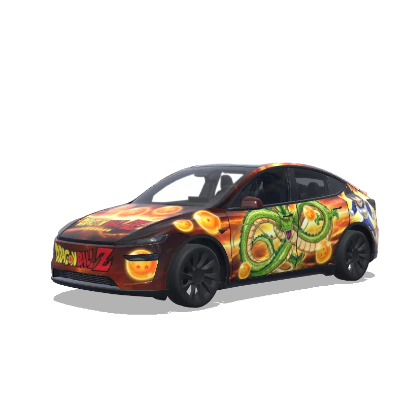 Tesla Model Y (2025+ Premium) custom wrap design