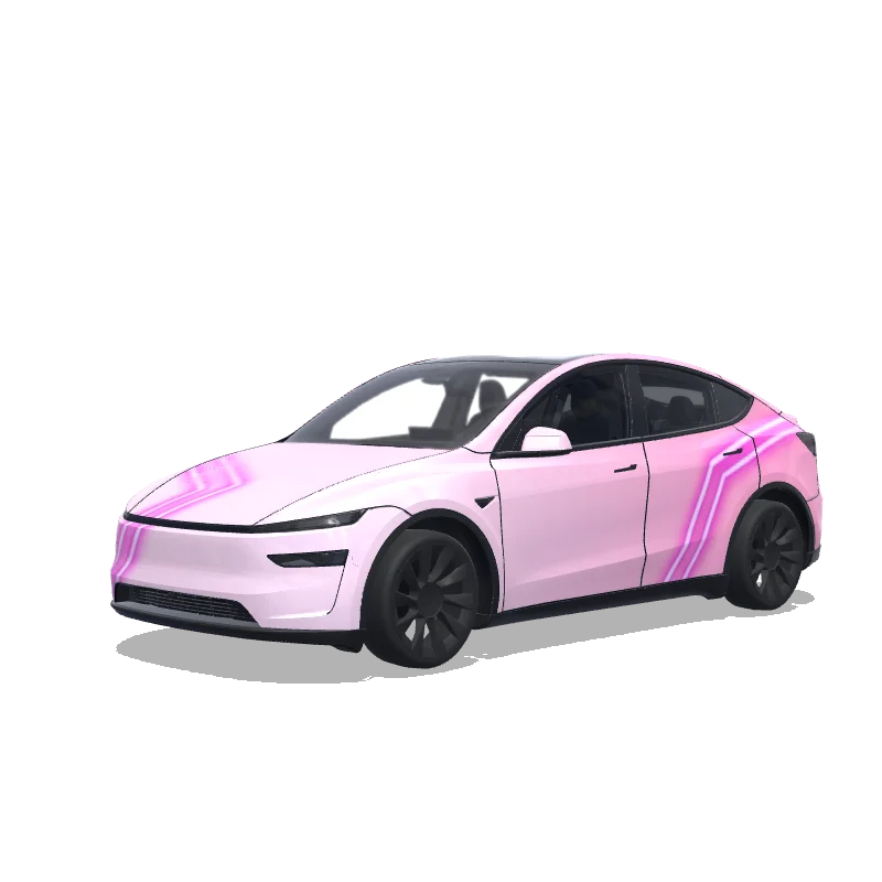 Tesla Model Y (2025+ Premium) aangepast wrap-ontwerp