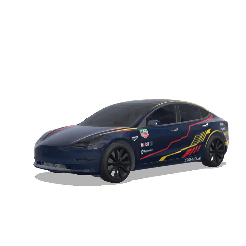 Tesla Model 3 custom wrap design