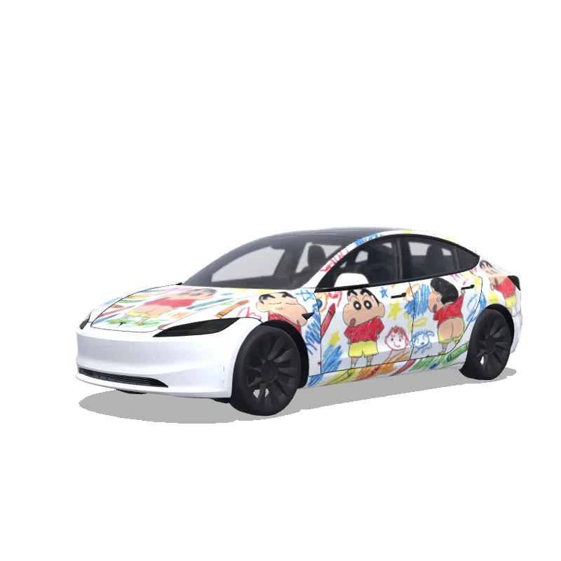 Individuelles Folierungsdesign für Tesla Model 3 (2024+ Standard/Premium)