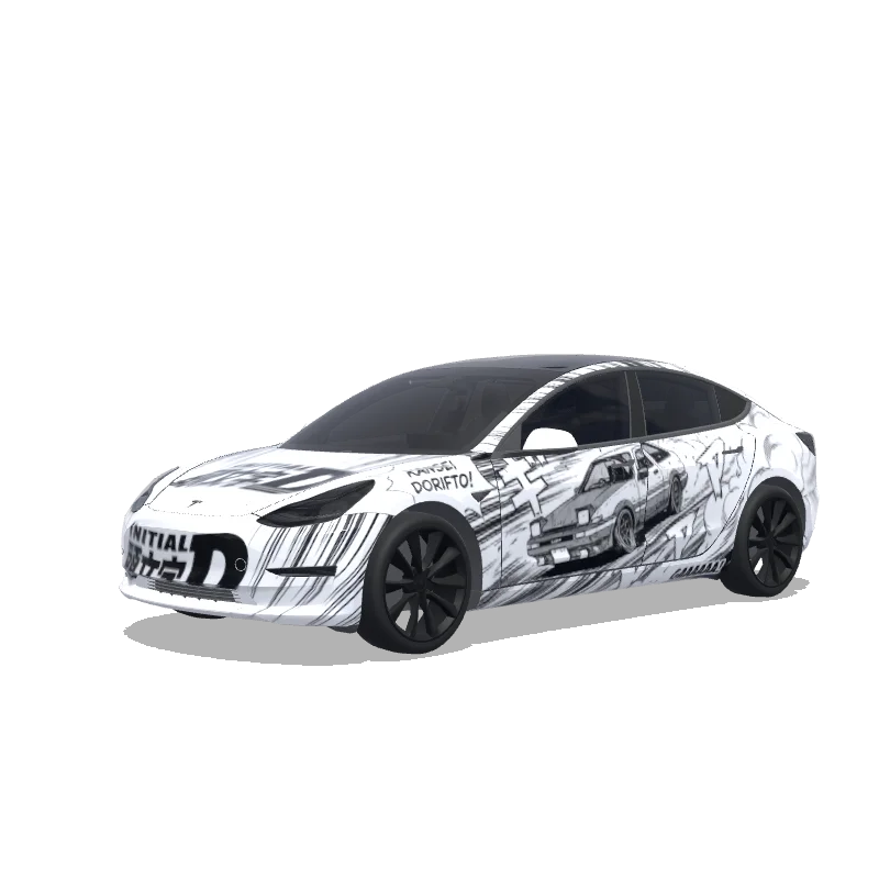 Covering personnalisé Tesla Model 3