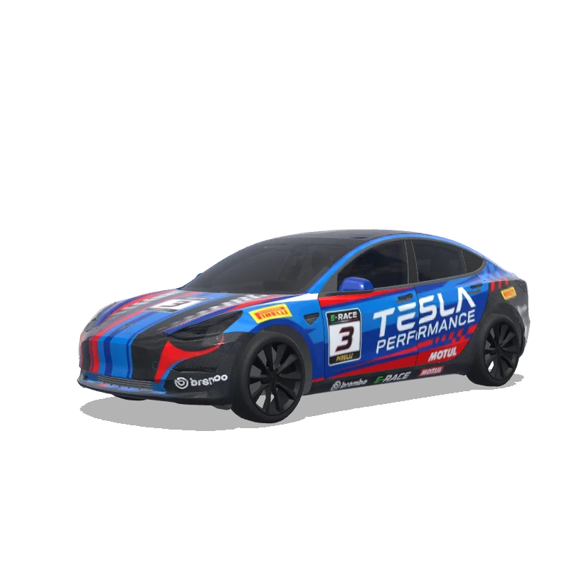 Tesla Model 3 custom wrap design