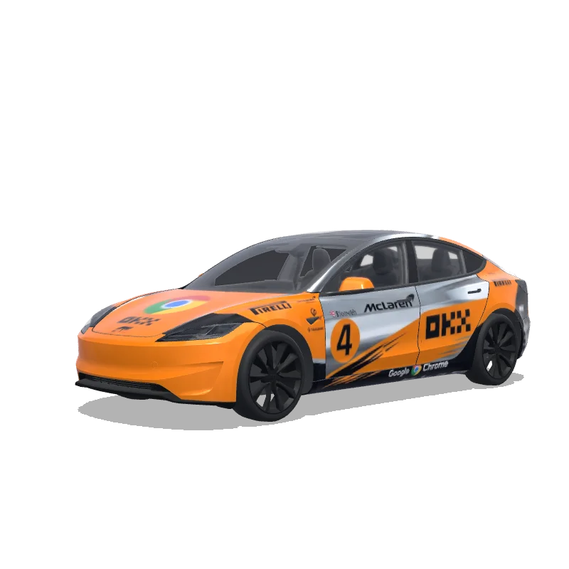Tesla Model 3 (2024+ Performance) custom wrap design