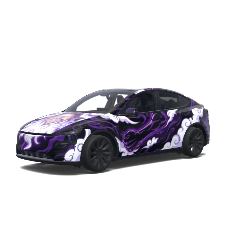 Tesla Model Y (2025+ Premium) custom wrap design