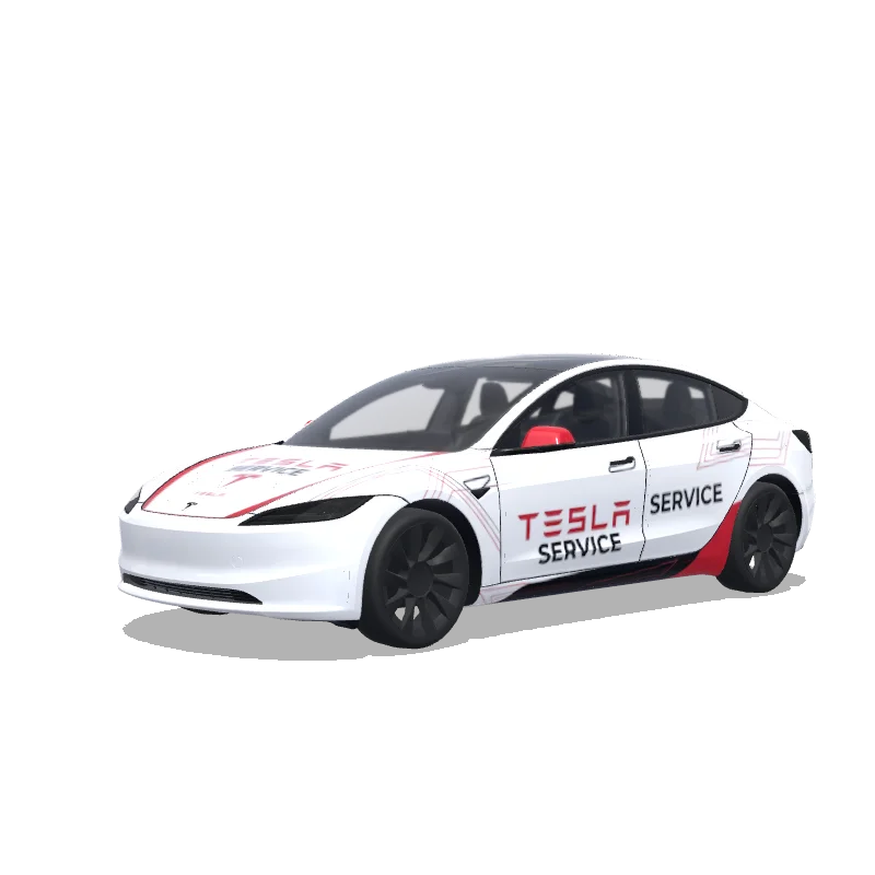 Individuelles Folierungsdesign für Tesla Model 3 (2024+ Standard/Premium)