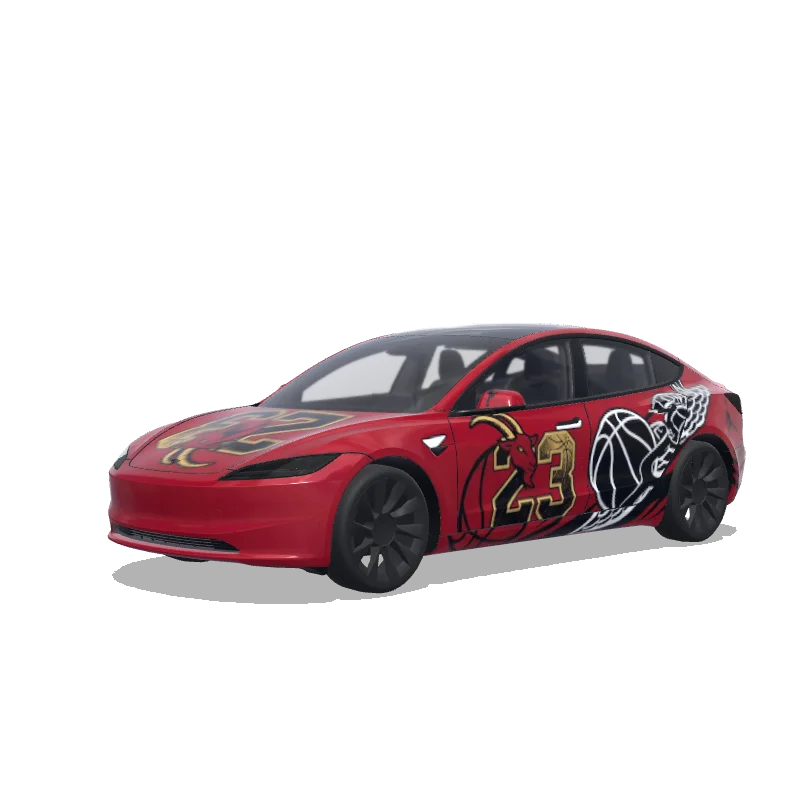 Individuelles Folierungsdesign für Tesla Model 3 (2024+ Standard/Premium)