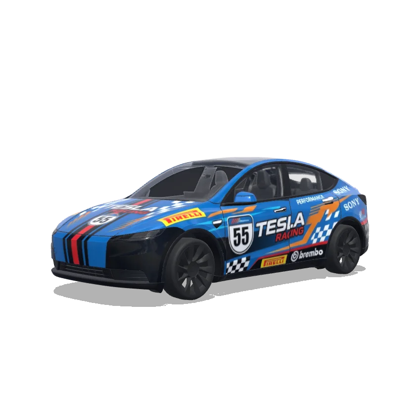 Tesla Model Y (2025+ Standard) custom wrap design