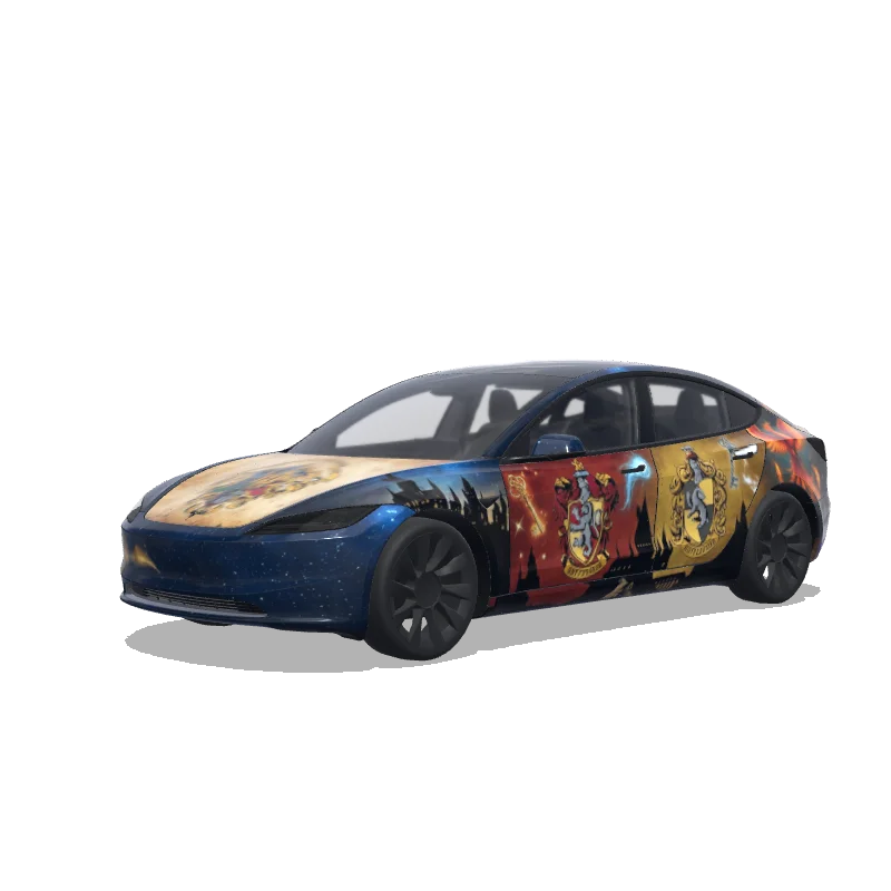 Individuelles Folierungsdesign für Tesla Model 3 (2024+ Standard/Premium)