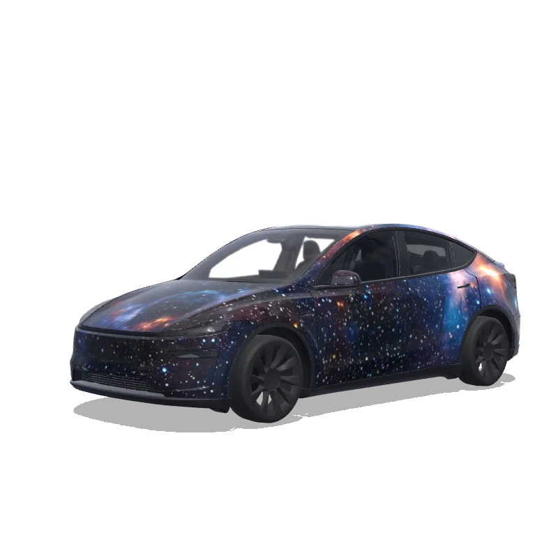 Tesla Model Y (2025+ Premium) custom wrap design