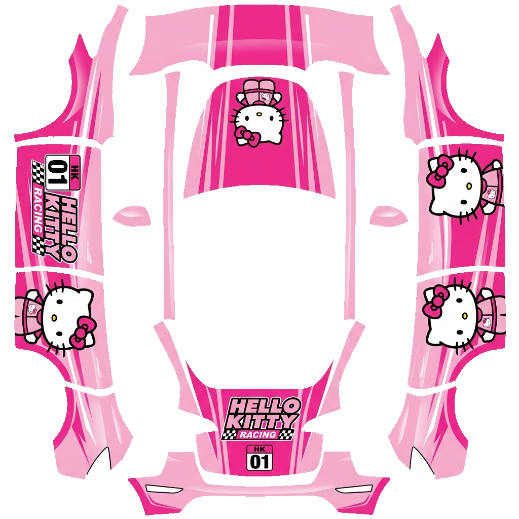Diseño de vinilo para Model Y - flat wrap PNG for Model Y Paint Shop