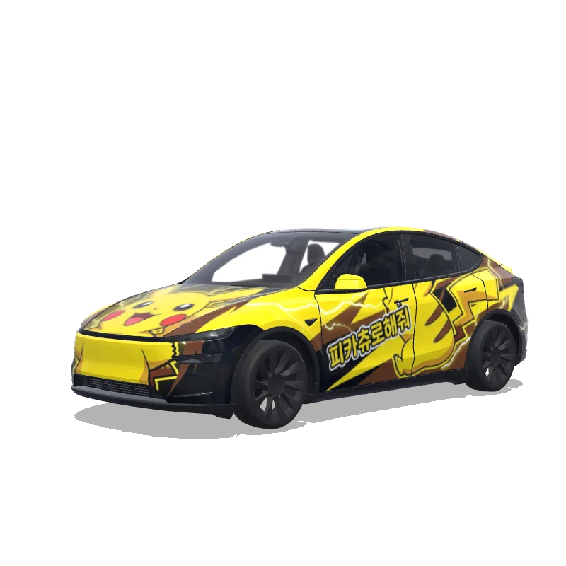 Tesla Model Y (2025+ Premium) custom wrap design
