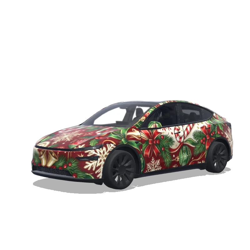Tesla Model Y (2025+ Premium) custom wrap design