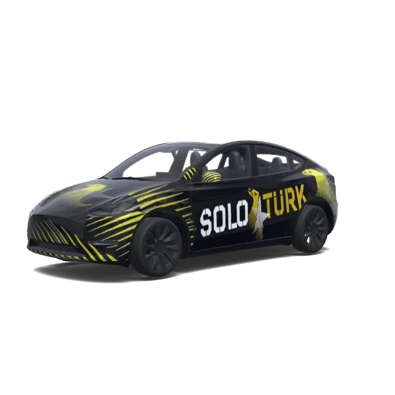 Solo Türk - Tesla Model Y wrap