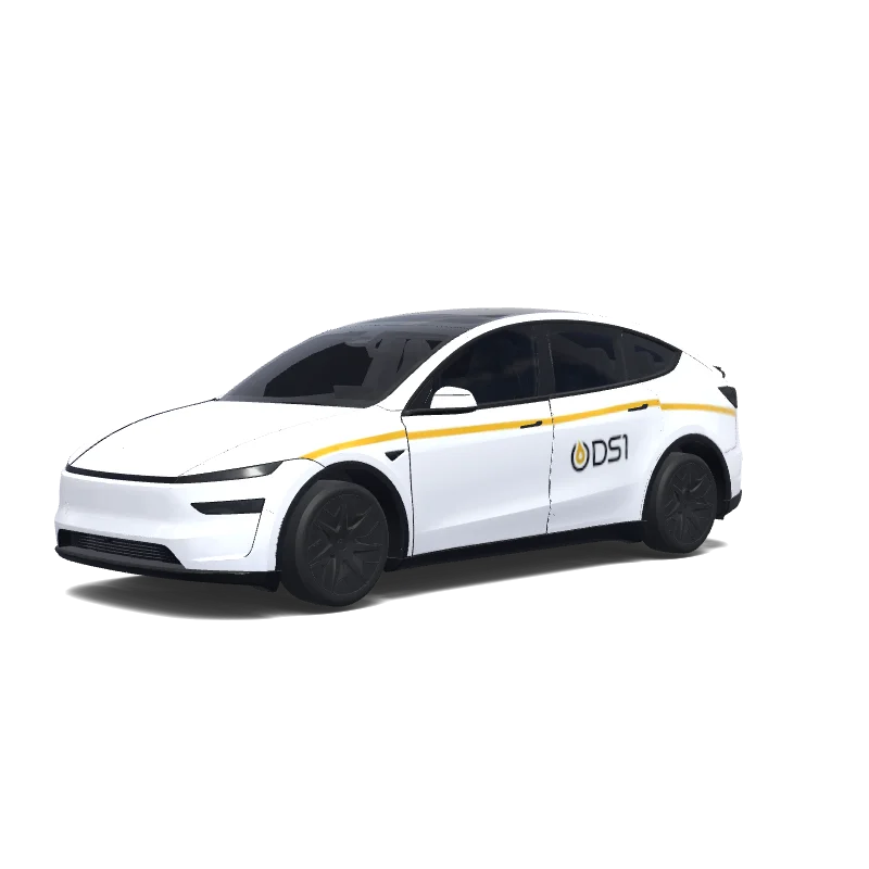 Design wrapping personalizzato Tesla Model Y L