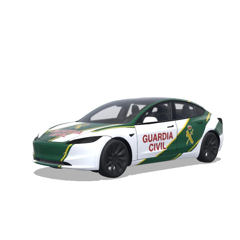 Tesla Model 3 (2024+ Standard/Premium) custom wrap design