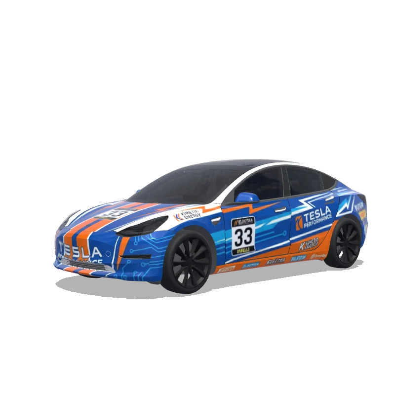 Tesla Model 3 custom wrap design