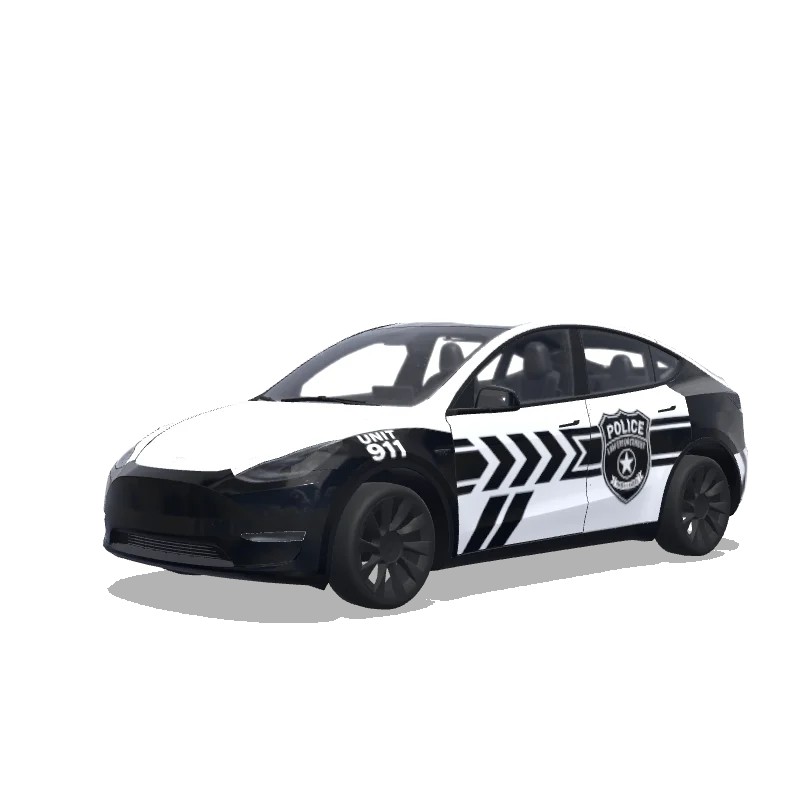Tesla Model Y custom wrap design