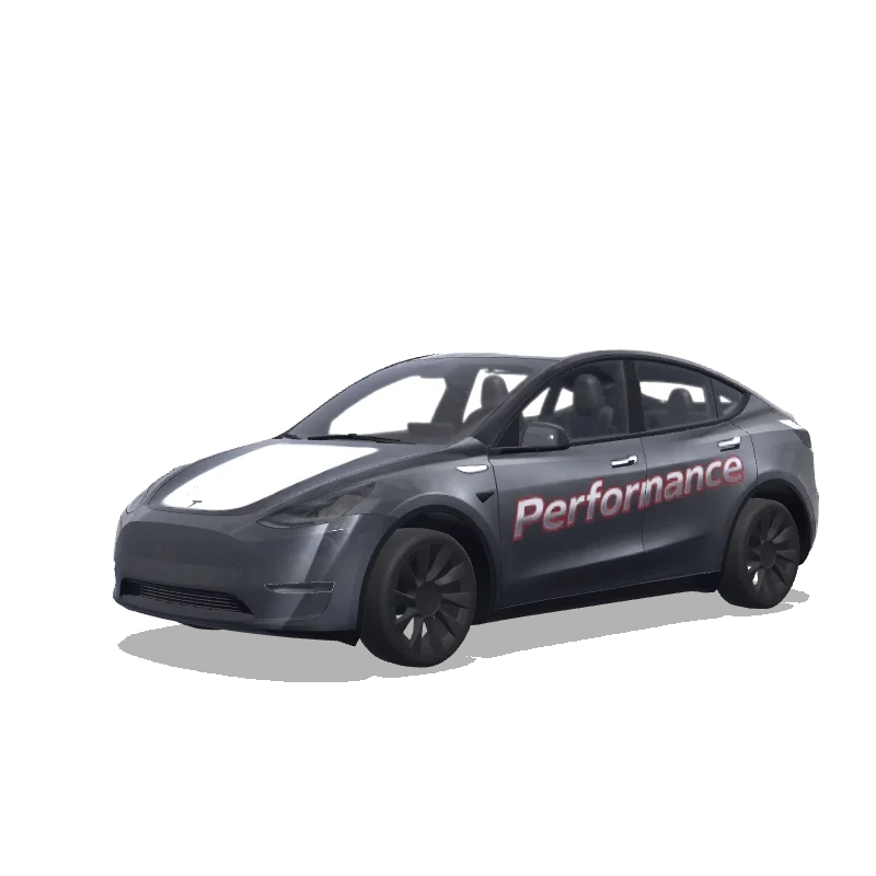 Tesla Model Y custom wrap design
