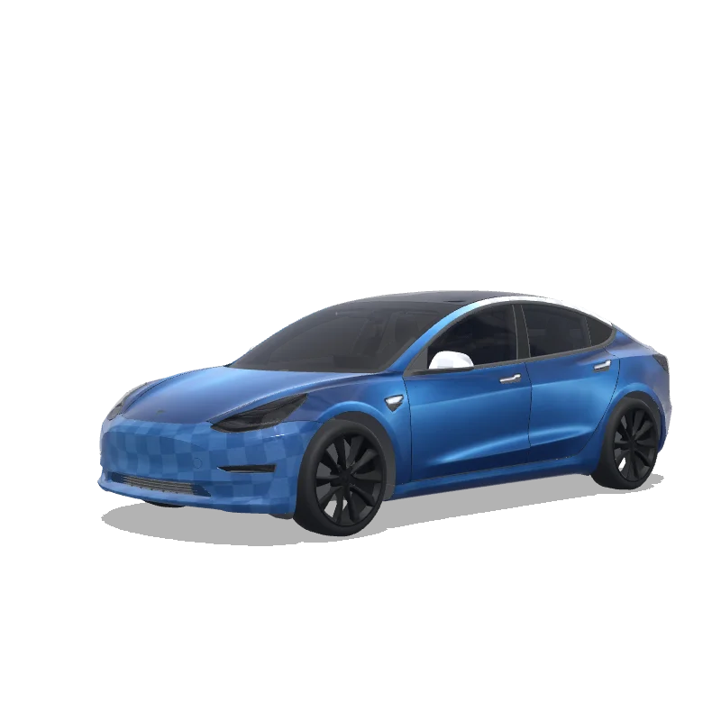 Tesla Model 3 custom wrap design