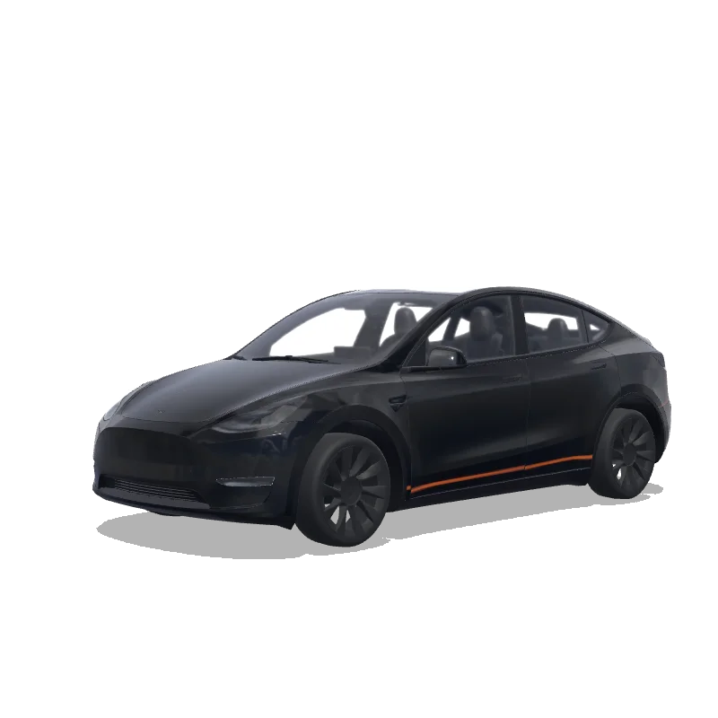 Tesla Model Y custom wrap design