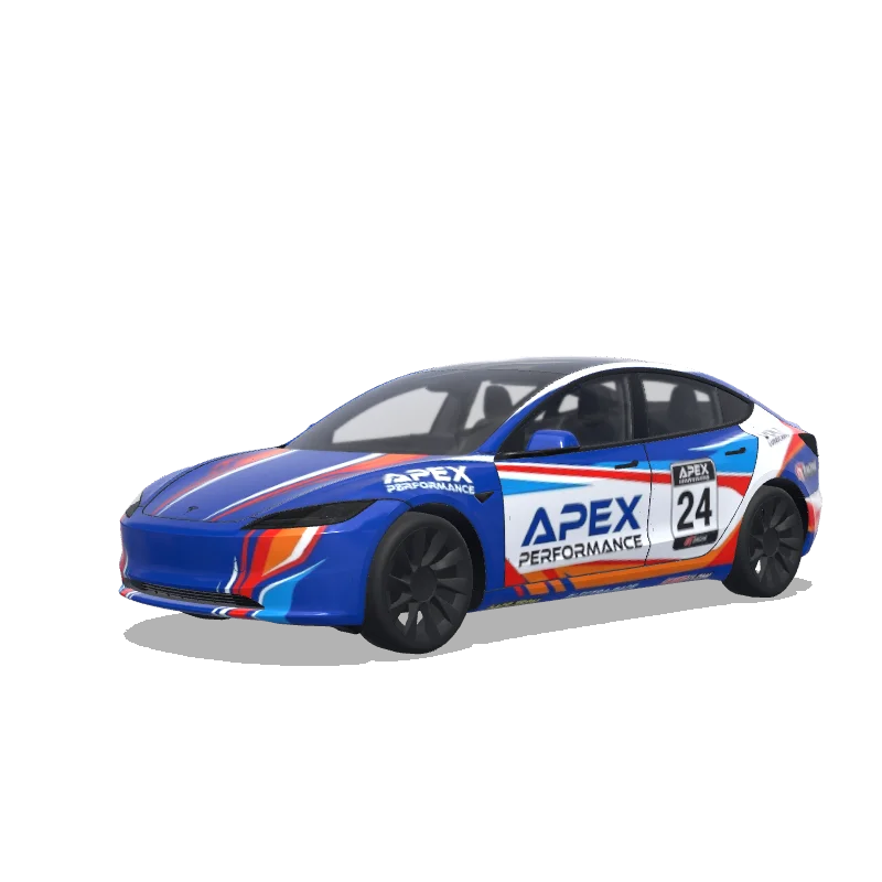 Tesla Model 3 (2024+ Standard/Premium) custom wrap design