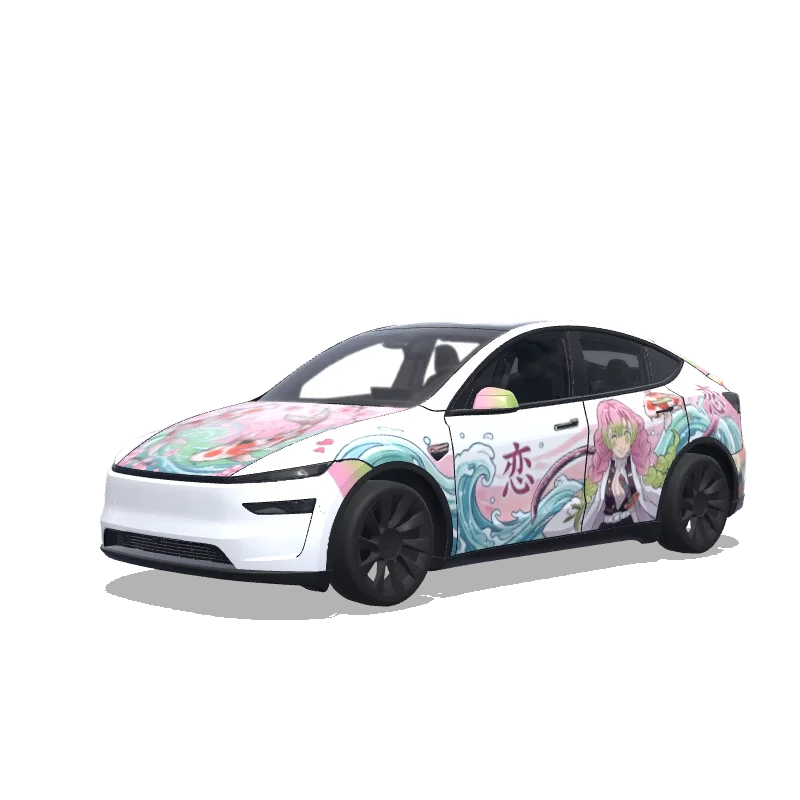 Tesla Model Y (2025+ Premium) custom wrap design