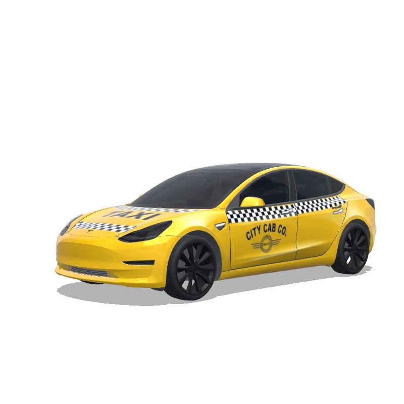 Tesla Model 3 tilpasset wrap-design