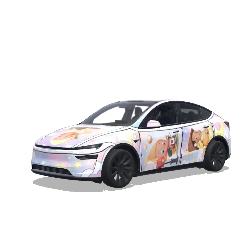 Twinkle Twinkle PopMart - Tesla Model Y (2025+ Premium) wrap