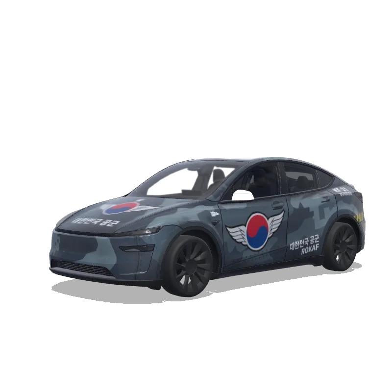 Diseño de wrap personalizado para Tesla Model Y (2025+ Premium)