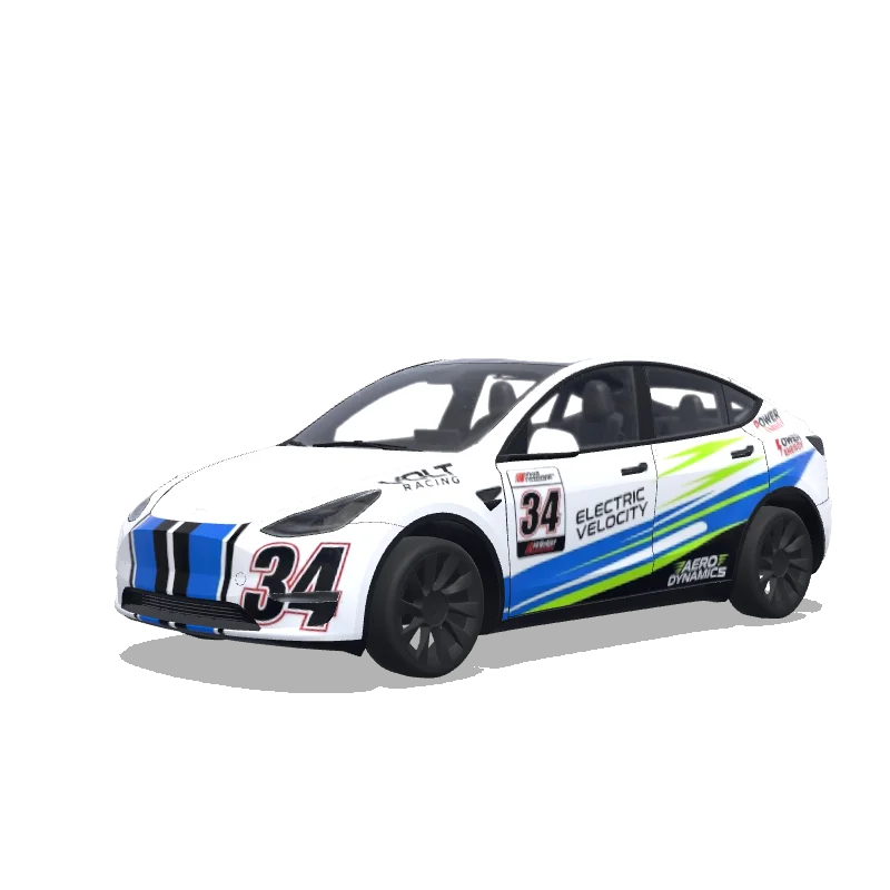 Tesla Model Y custom wrap design