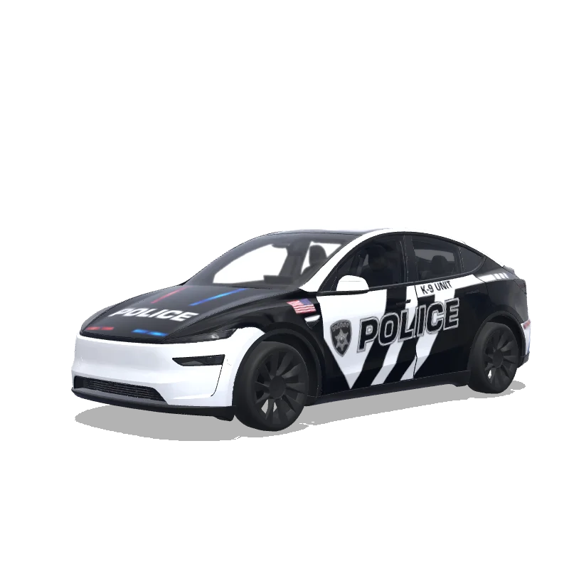 Tesla Model Y (2025+ Premium) custom wrap design