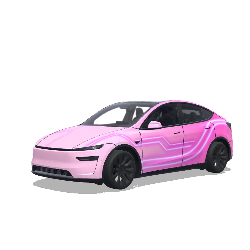 Tesla Model Y (2025+ Premium) custom wrap design