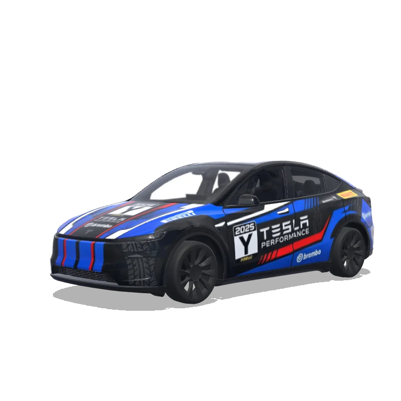 Tesla Model Y (2025+ Premium) custom wrap design