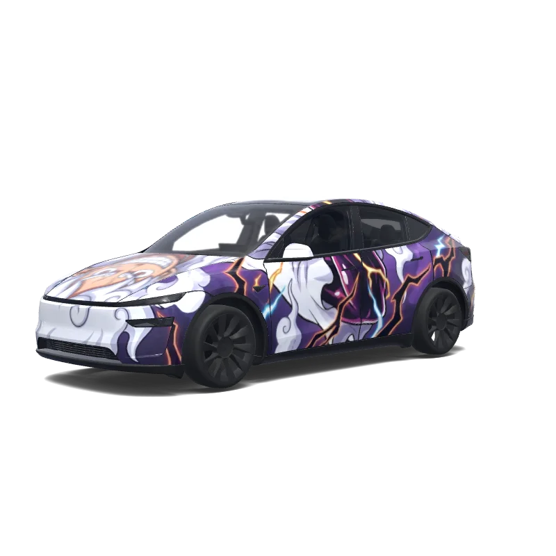 Tesla Model Y (2025+ Premium) custom wrap design