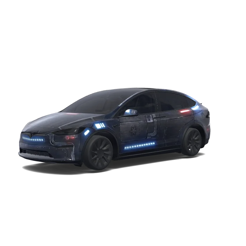 Model X (2021+) Paint Shop wrap design