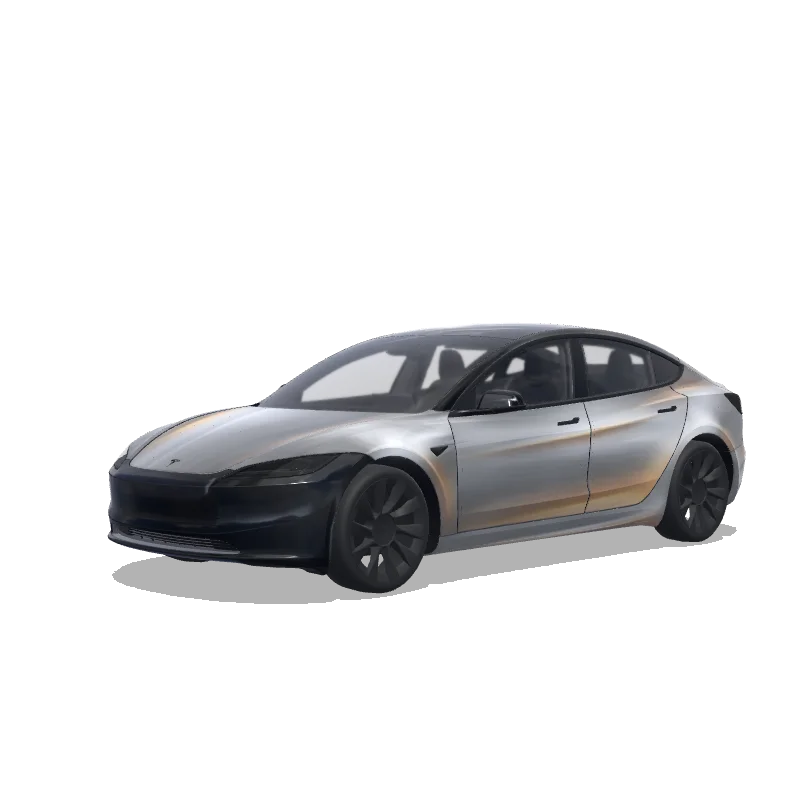 Tesla Model 3 (2024+ Standard/Premium) custom wrap design