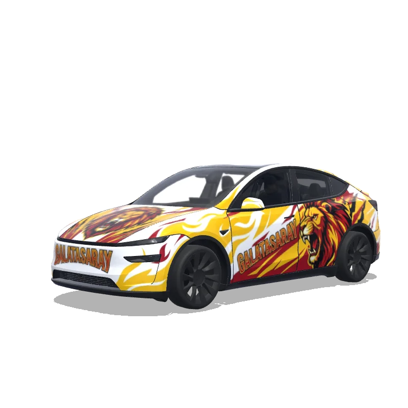 Tesla Model Y (2025+ Premium) custom wrap design