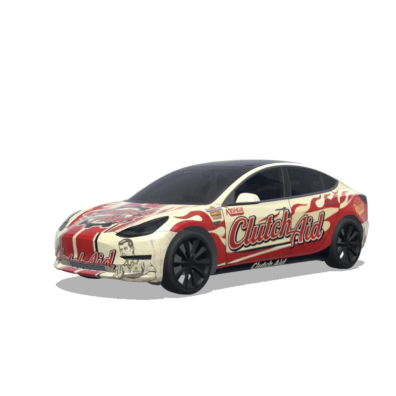 Tesla Model 3 custom wrap design