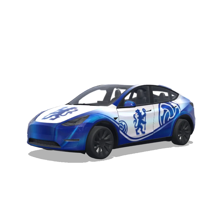 Tesla Model Y aangepast wrap-ontwerp