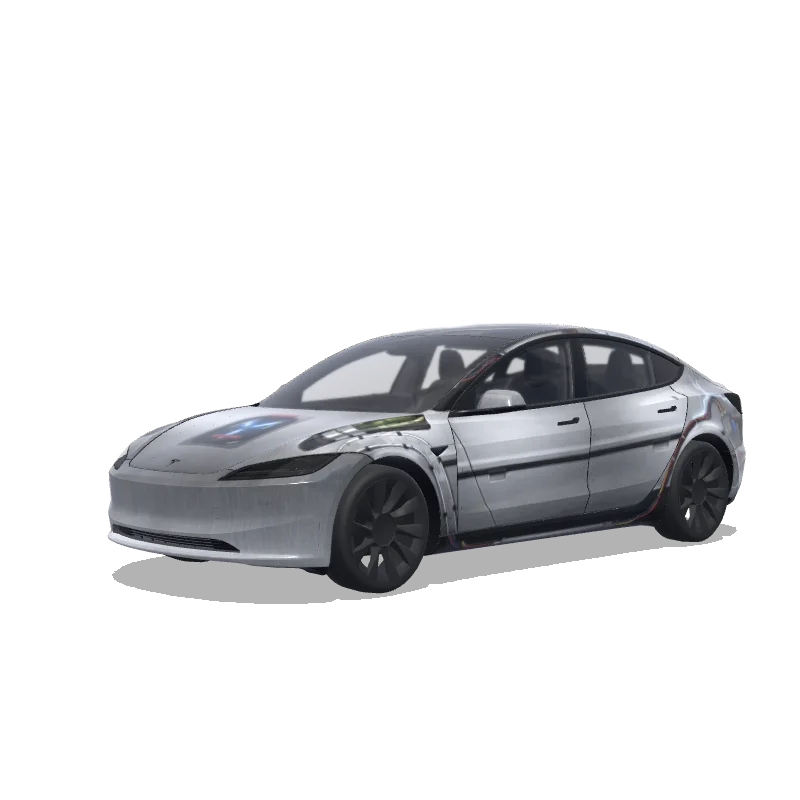 Tesla Model 3 (2024+ Standard/Premium) custom wrap design