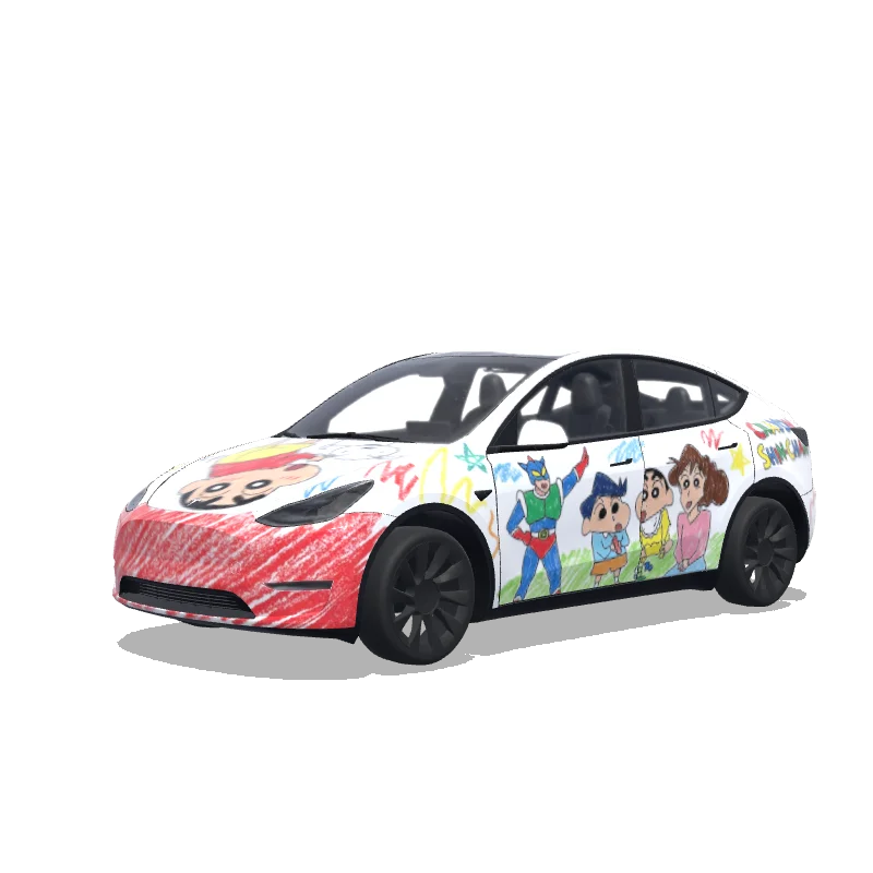 Model Y Paint Shop wrap design