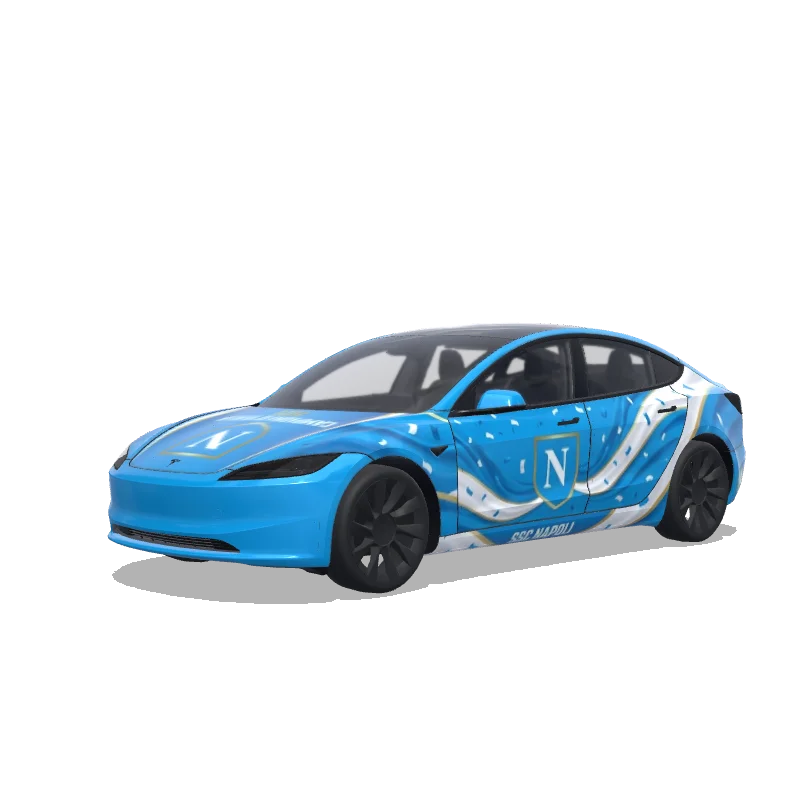 Tesla Model 3 (2024+ Standard/Premium) custom wrap design