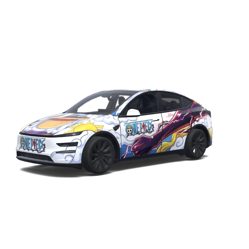 Tesla Model Y (2025+ Premium) custom wrap design