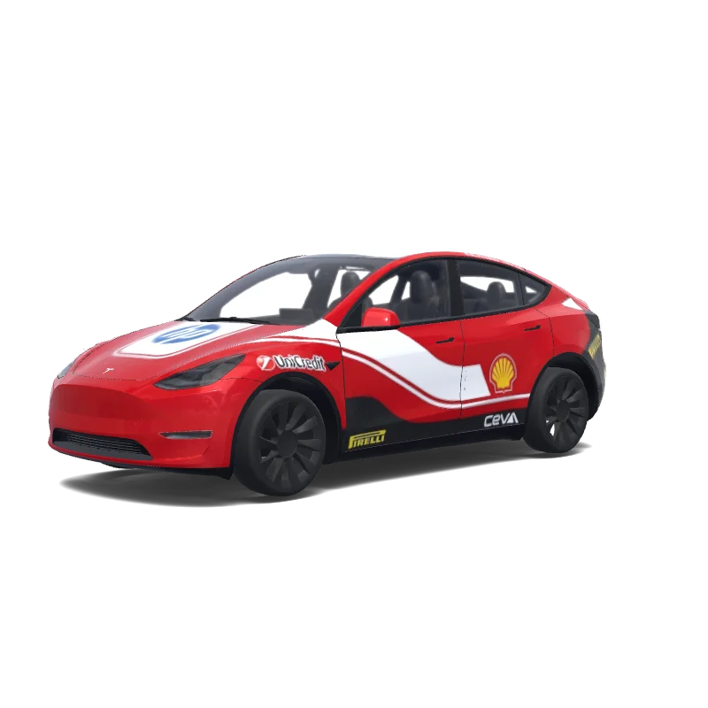 Tesla Model Y custom wrap design